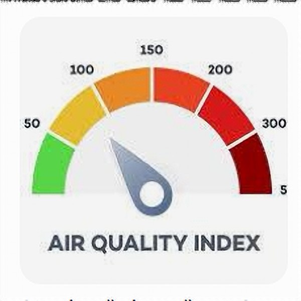 A small logo depicting the news story WILDFIRE SMOKE BRINGS UNHEALTHY AIR QUALITY TO SEQUIM